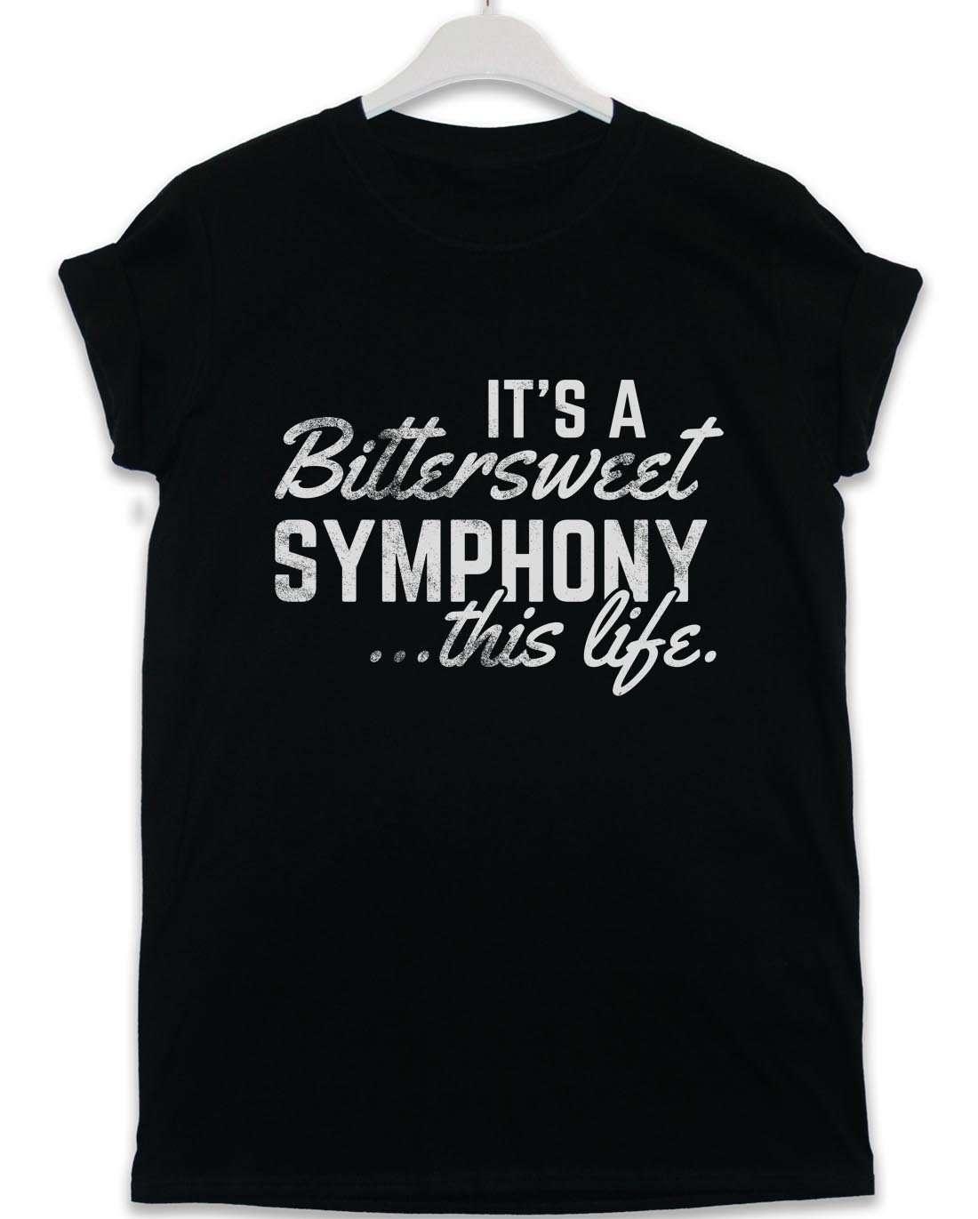 Bittersweet Symphony This Life Lyric Quote T-Shirt For Men 8Ball