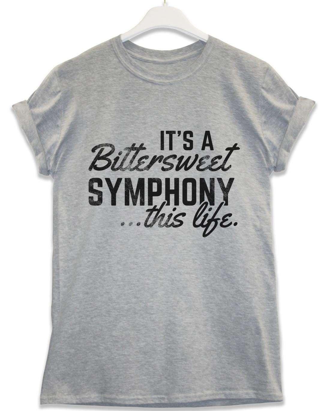 Bittersweet Symphony This Life Lyric Quote T-Shirt For Men 8Ball