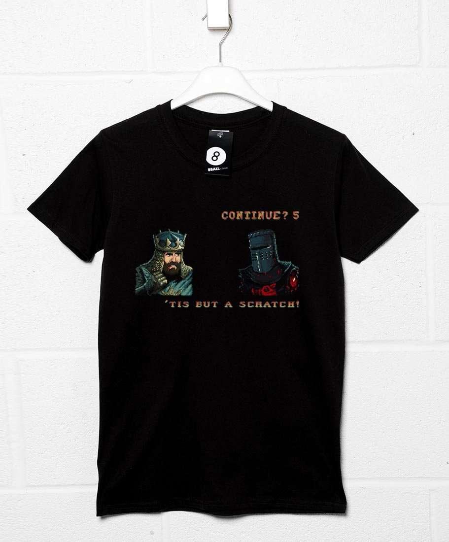 Black Knight Continue Screen Unisex T-Shirt For Men And Women 8Ball