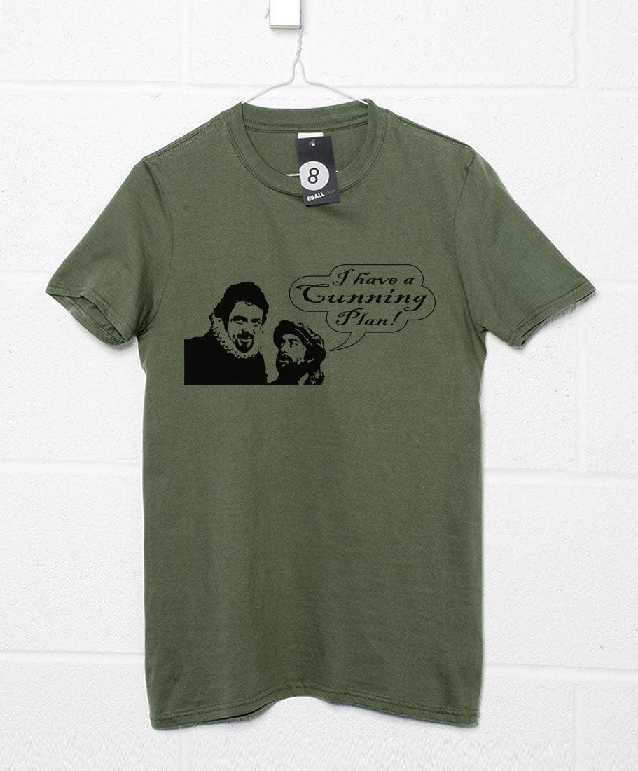 Blackadder Cunning Plan Unisex T-Shirt For Men And Women 8Ball