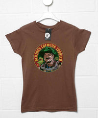 Thumbnail for Blaine's Chewing Tobacco Fitted Womens T-Shirt 8Ball
