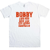 Thumbnail for Bobby And The Helmets Mens T-Shirt As Worn By Page And Plant 8Ball