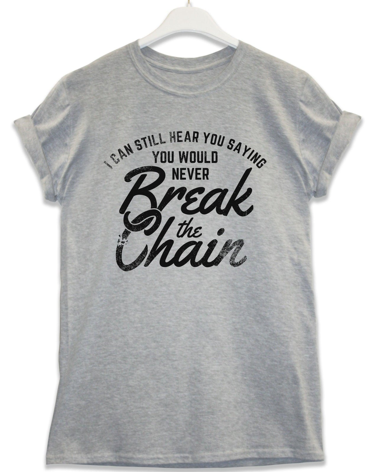 Break the Chain Lyric Quote Unisex T-Shirt For Men And Women 8Ball
