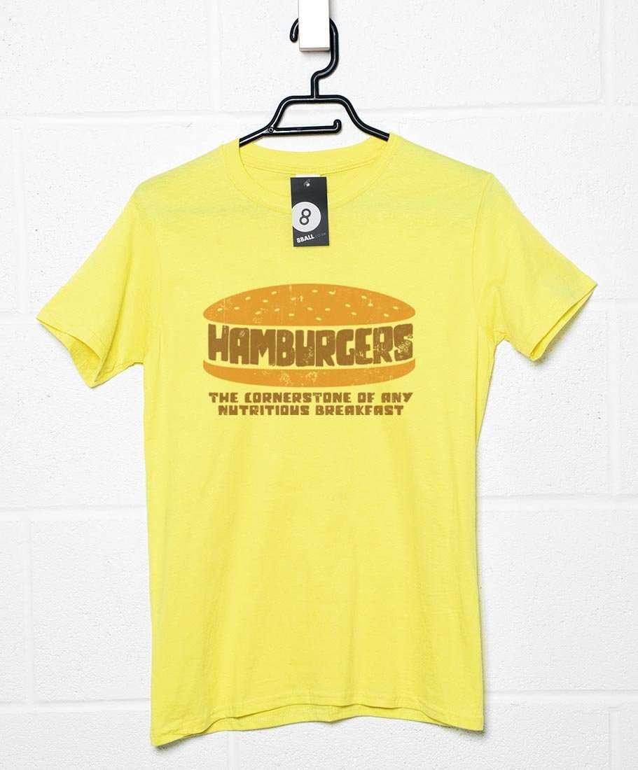Breakfast Hamburgers Unisex T-Shirt 8Ball