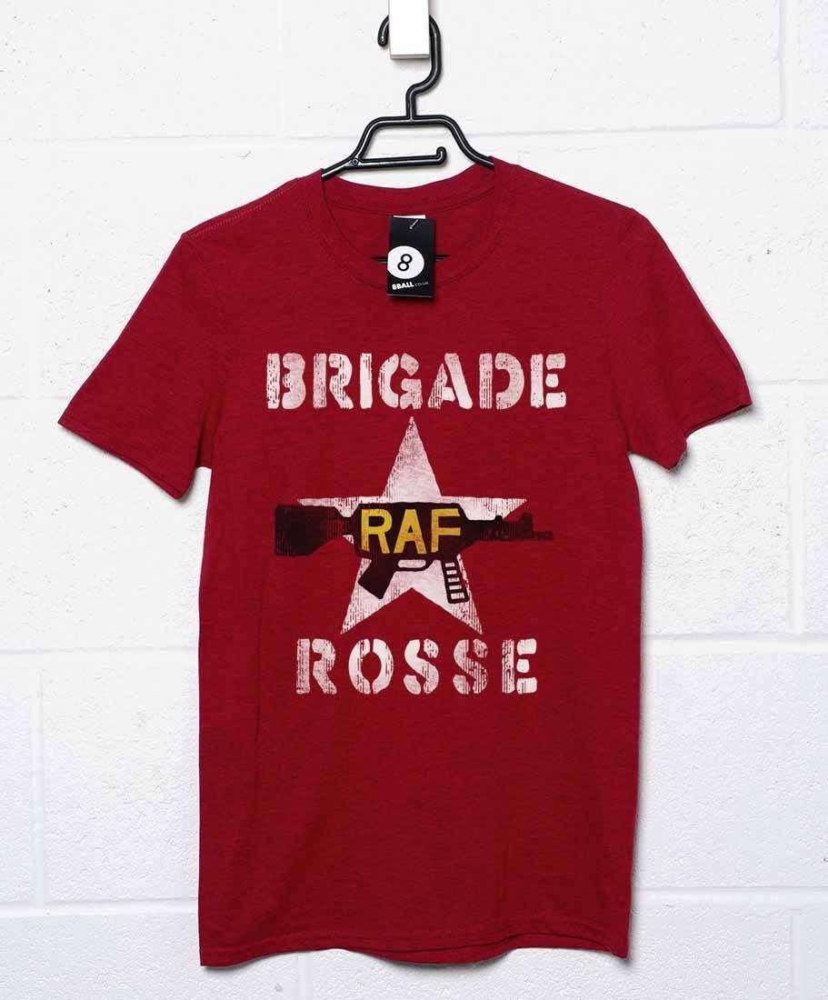 Brigade Rosse Mens Graphic T-Shirt As Worn By Joe Strummer 8Ball