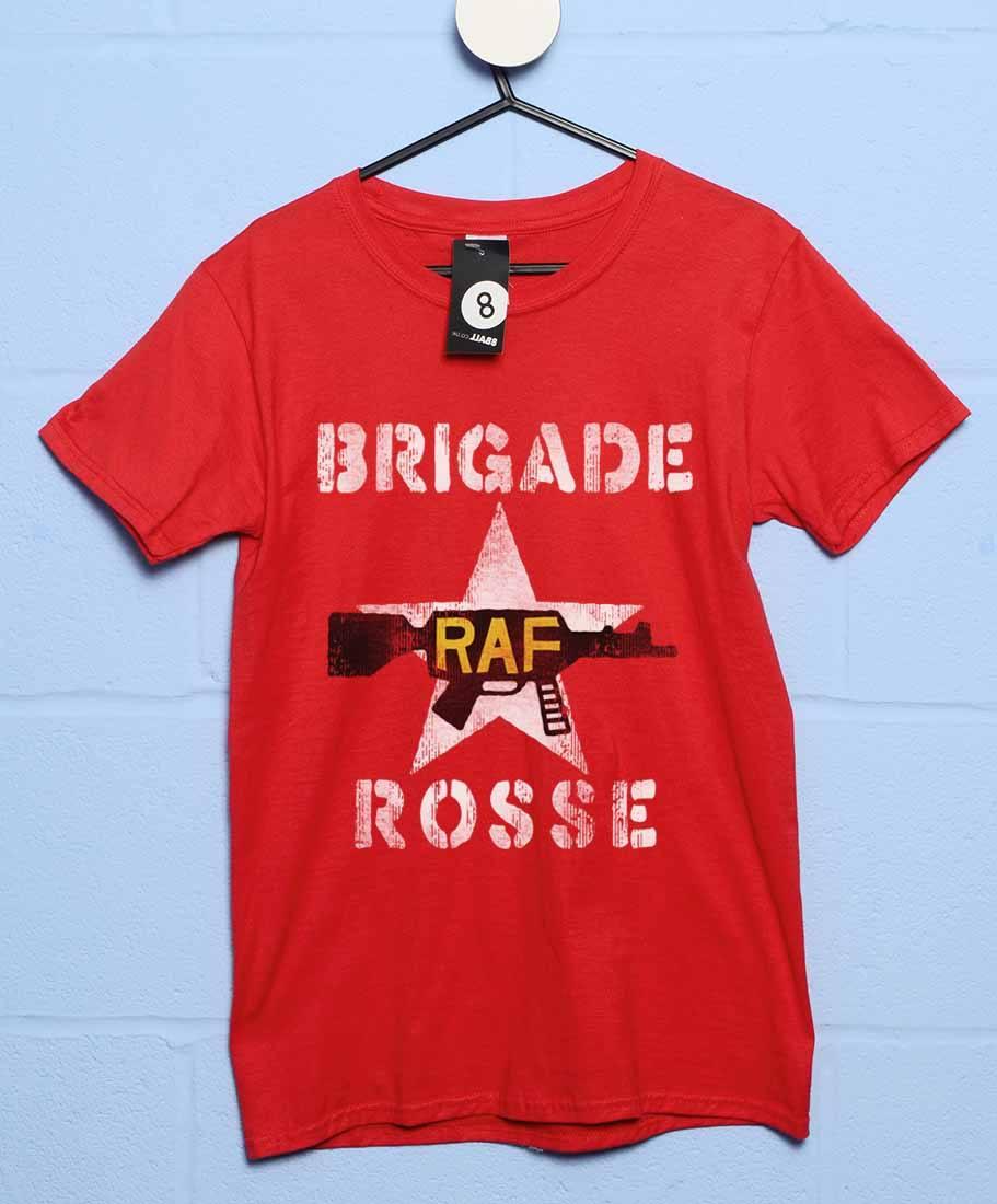 Brigade Rosse Mens Graphic T-Shirt As Worn By Joe Strummer 8Ball