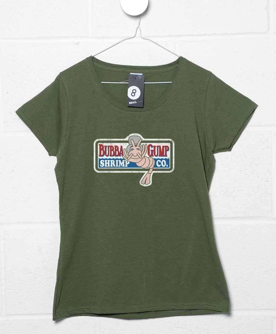 Bubba Gump Shrimp Co Fitted Womens T-Shirt 8Ball