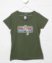 Thumbnail for Bubba Gump Shrimp Co Fitted Womens T-Shirt 8Ball