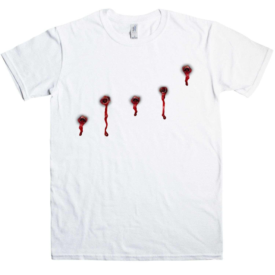 Bullet Holes T Shirt 8Ball