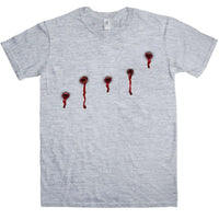 Thumbnail for Bullet Holes Unisex T-Shirt For Men And Women 8Ball