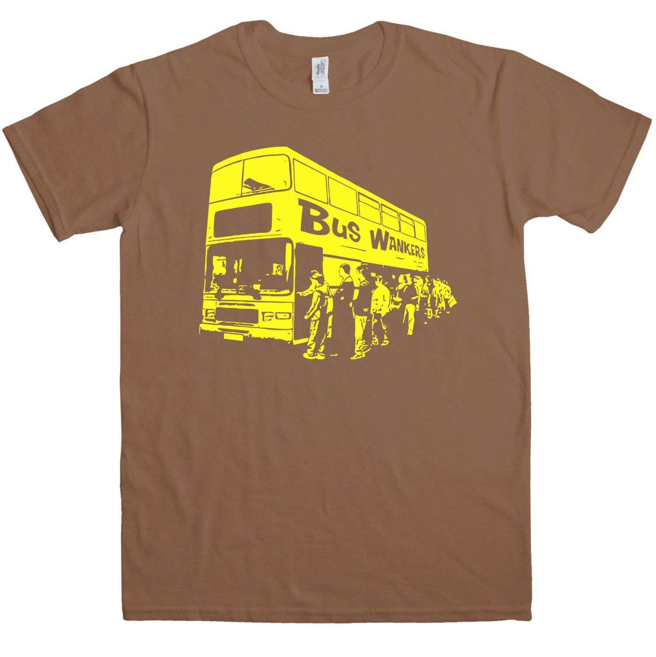 Bus Wankers Mens Graphic T-Shirt, Inspired By Inbetweeners 8Ball