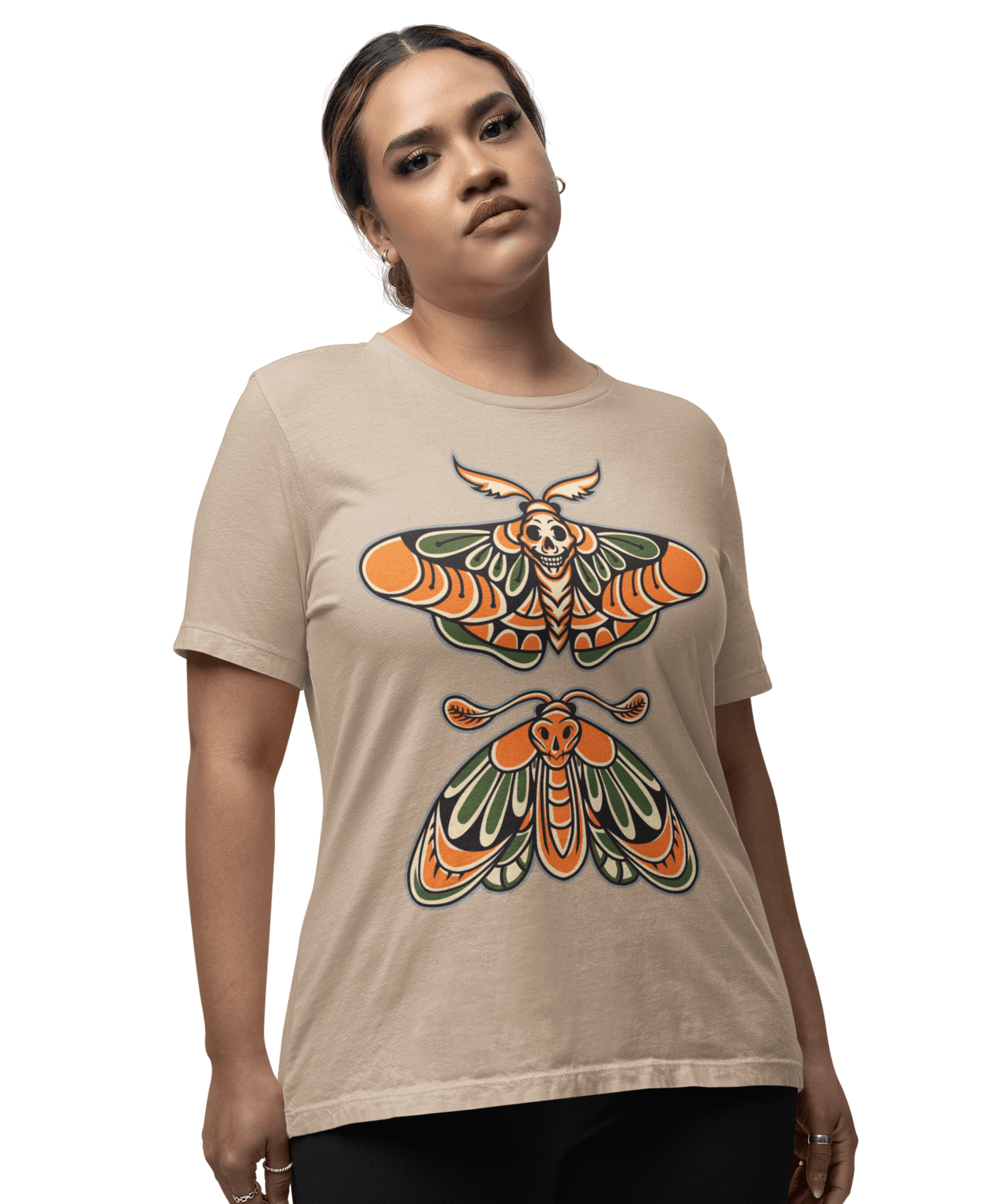 Butterfly Tattoo Design Adult Unisex T-Shirt For Men 8Ball