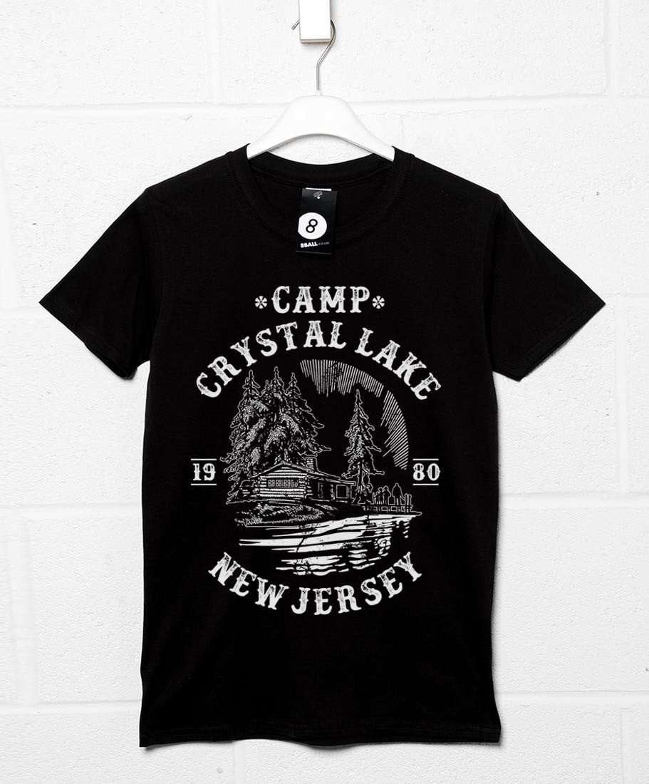 Camp Crystal Lake 1980 Graphic T-Shirt For Men 8Ball