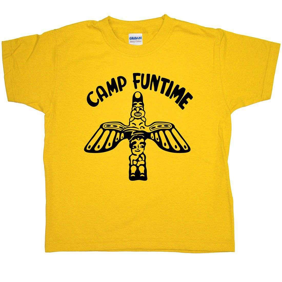 Camp Funtime Kids T-Shirt 8Ball