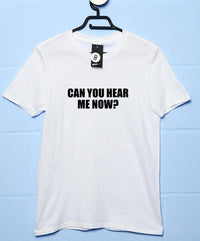 Thumbnail for Can You Hear Me Now? Video Conference Mens T-Shirt 8Ball