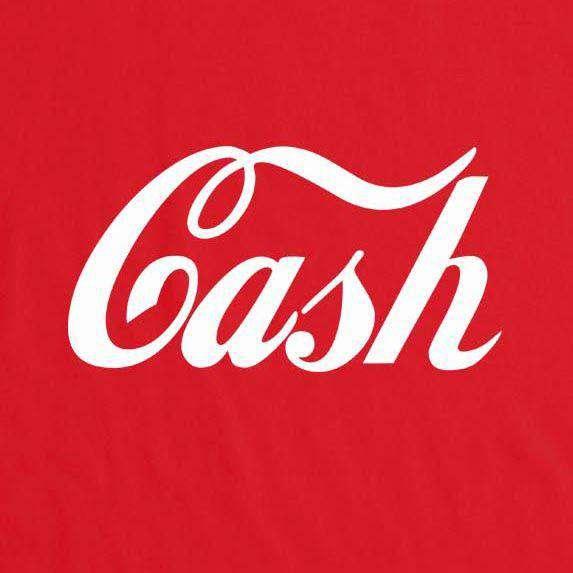 Cash Graphic T-Shirt For Men As Worn By Jack White 8Ball