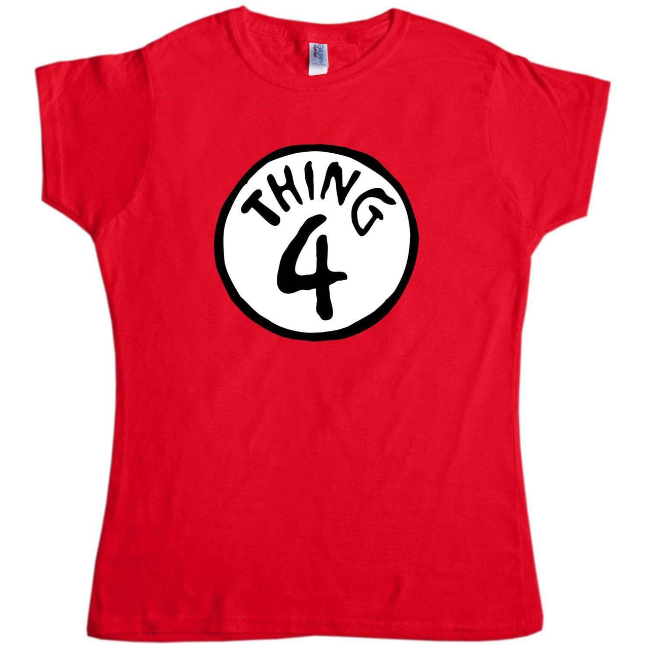 Cat In The Hat Thing 4 Womens Style T-Shirt 8Ball