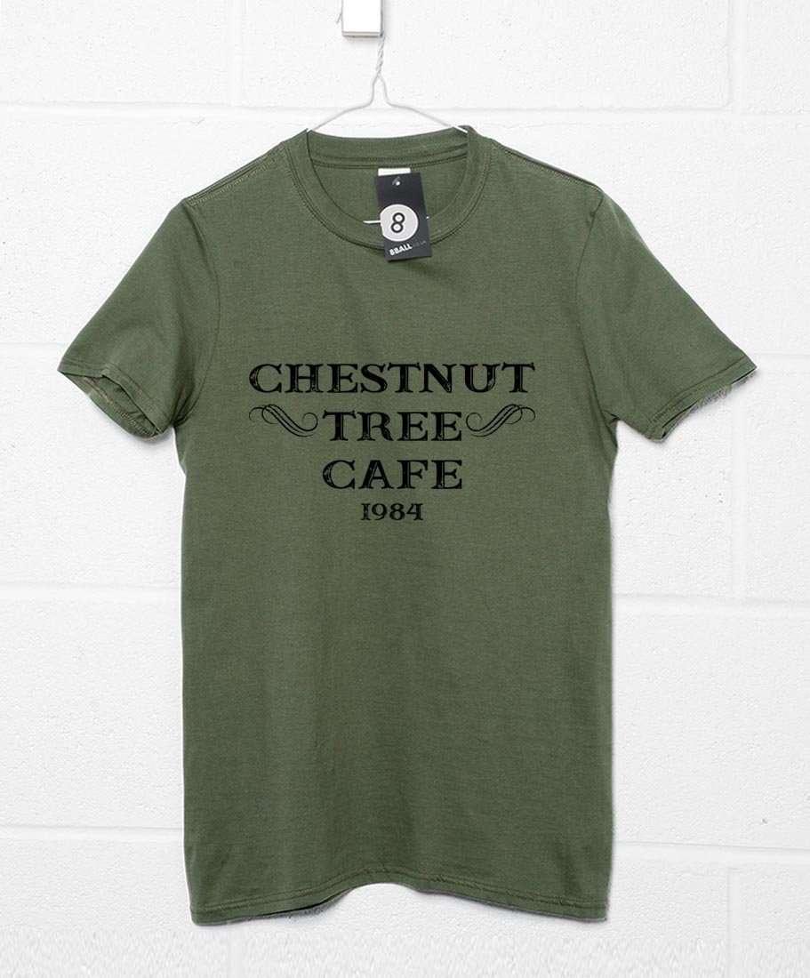 Chestnut Tree Cafe Mens Graphic T-Shirt 8Ball