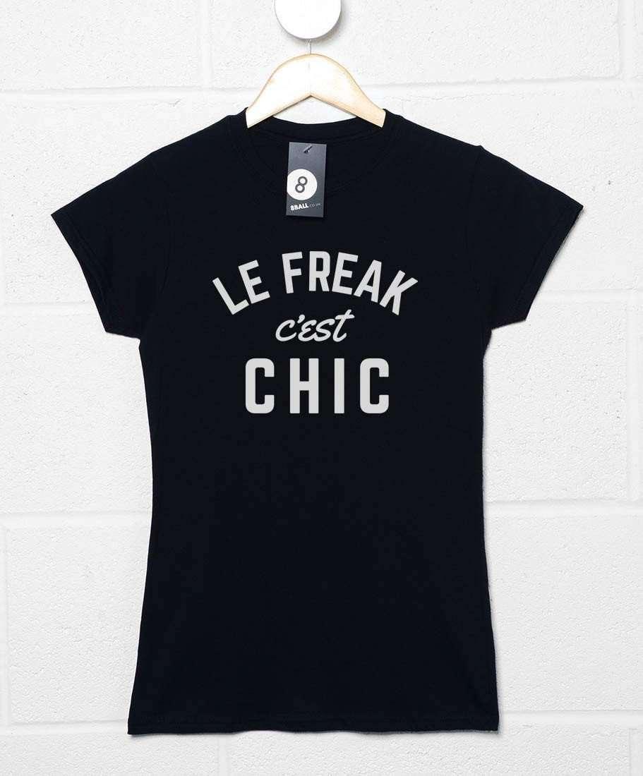 Chic Freak Womens Fitted T-Shirt 8Ball