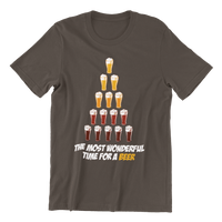 Thumbnail for Christmas Beer Tree For Adult Men and Women Unisex T-Shirt 8Ball