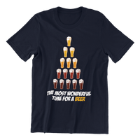 Thumbnail for Christmas Beer Tree For Adult Men and Women Unisex T-Shirt 8Ball