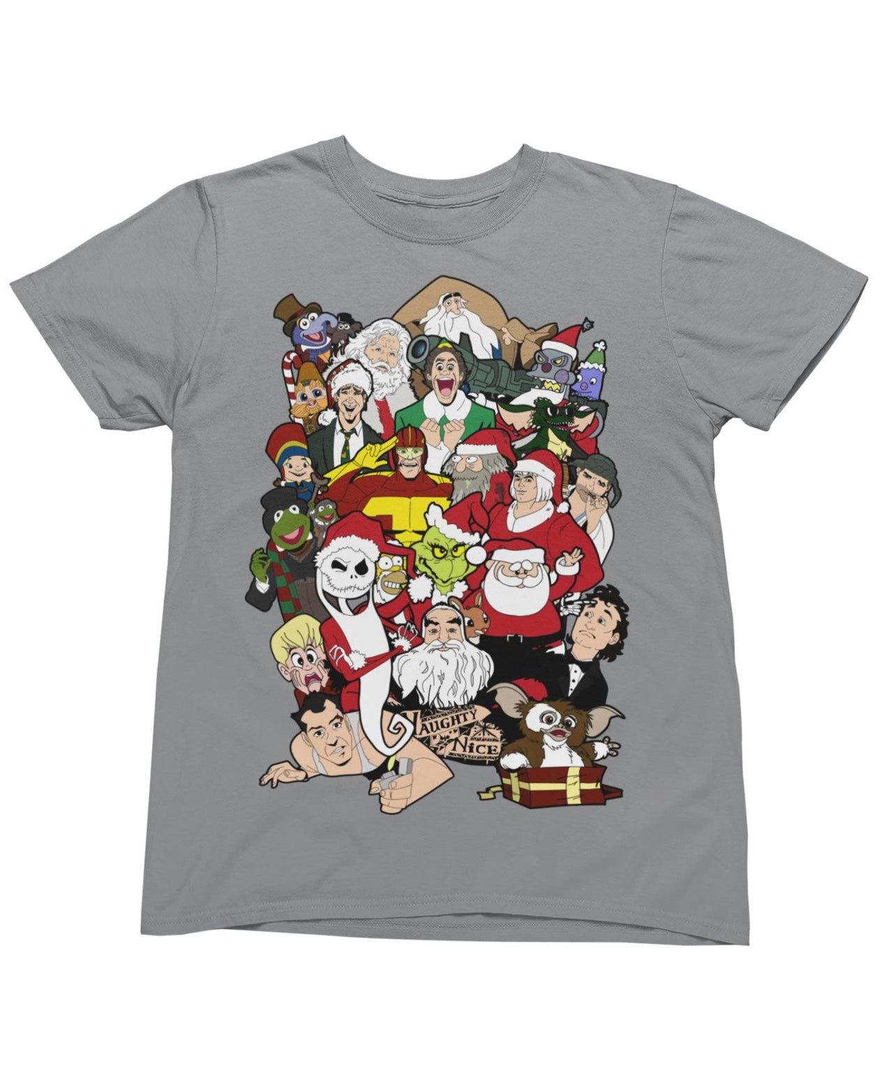 Christmas Chaos Unisex Christmas Mens T-Shirt 8Ball