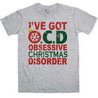 Thumbnail for Christmas Men's OCD Obsessive Christmas Disorder T-Shirt For Men 8Ball
