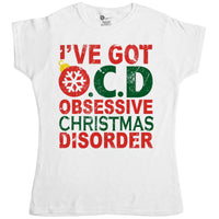 Thumbnail for Christmas Ocd Obsessive Christmas Disorder Womens Style T-Shirt 8Ball