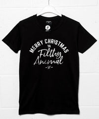 Thumbnail for Christmas Slogan Filthy Animal T-Shirt For Men 8Ball