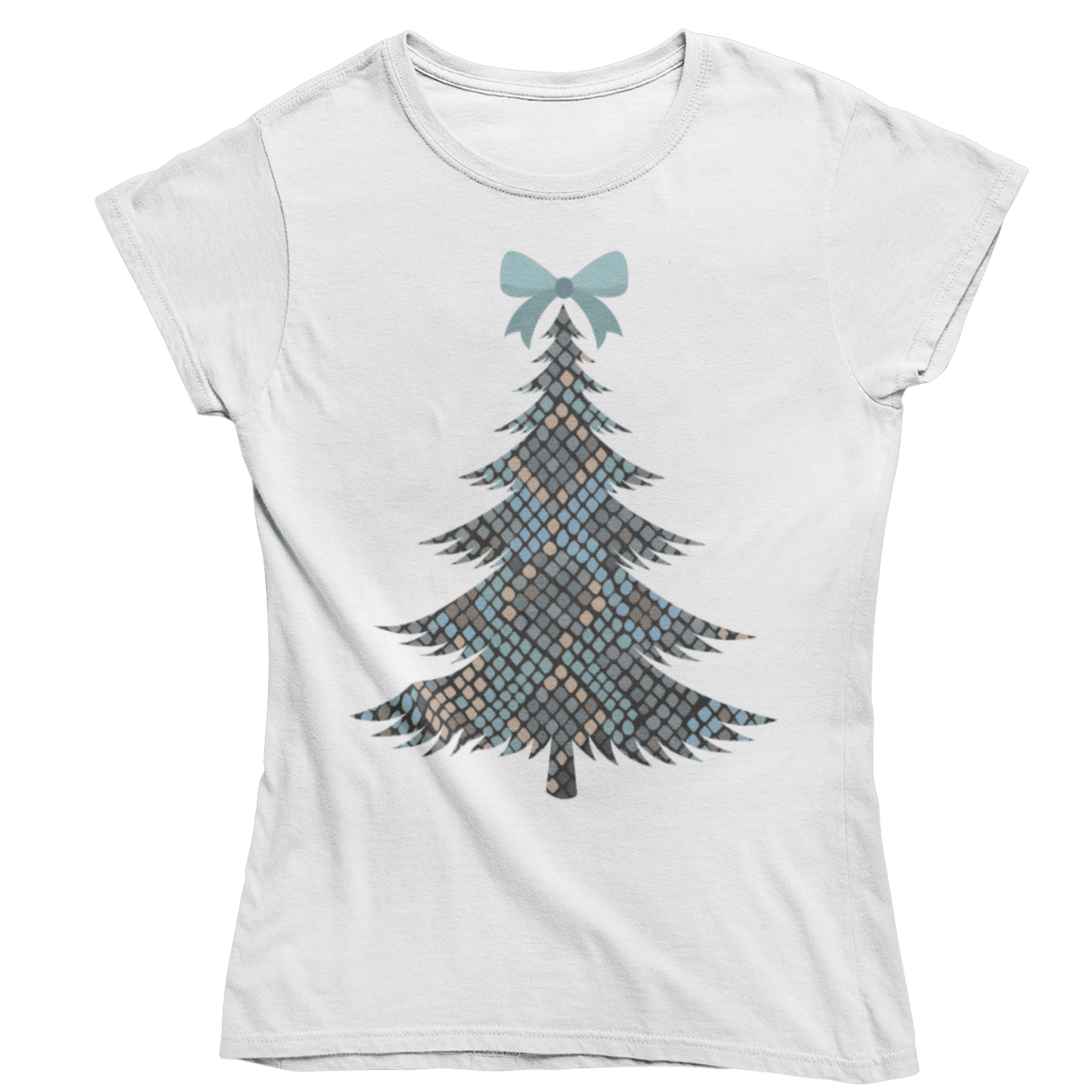 Christmas Tree Womens Style T-Shirt 8Ball