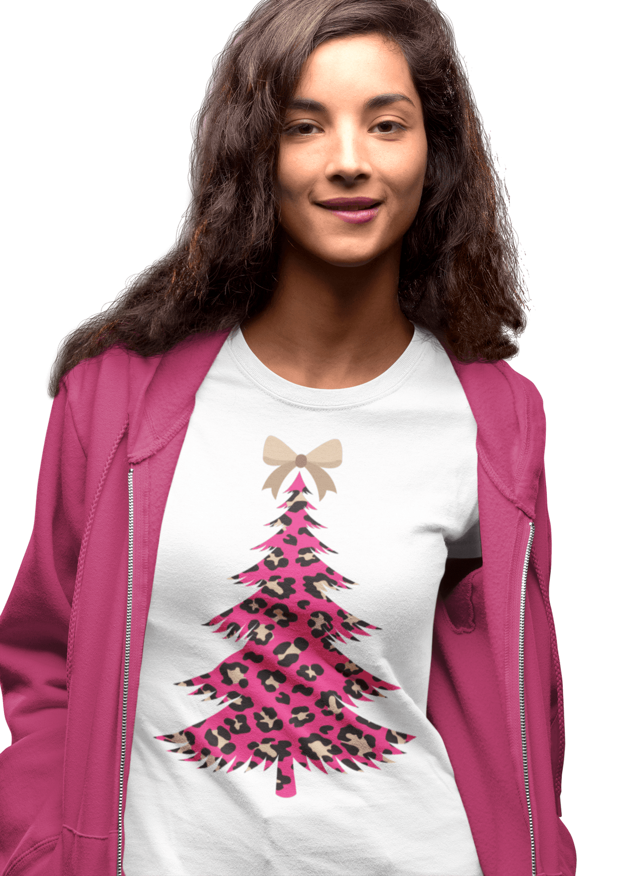 Christmas Tree Womens Style T-Shirt 8Ball
