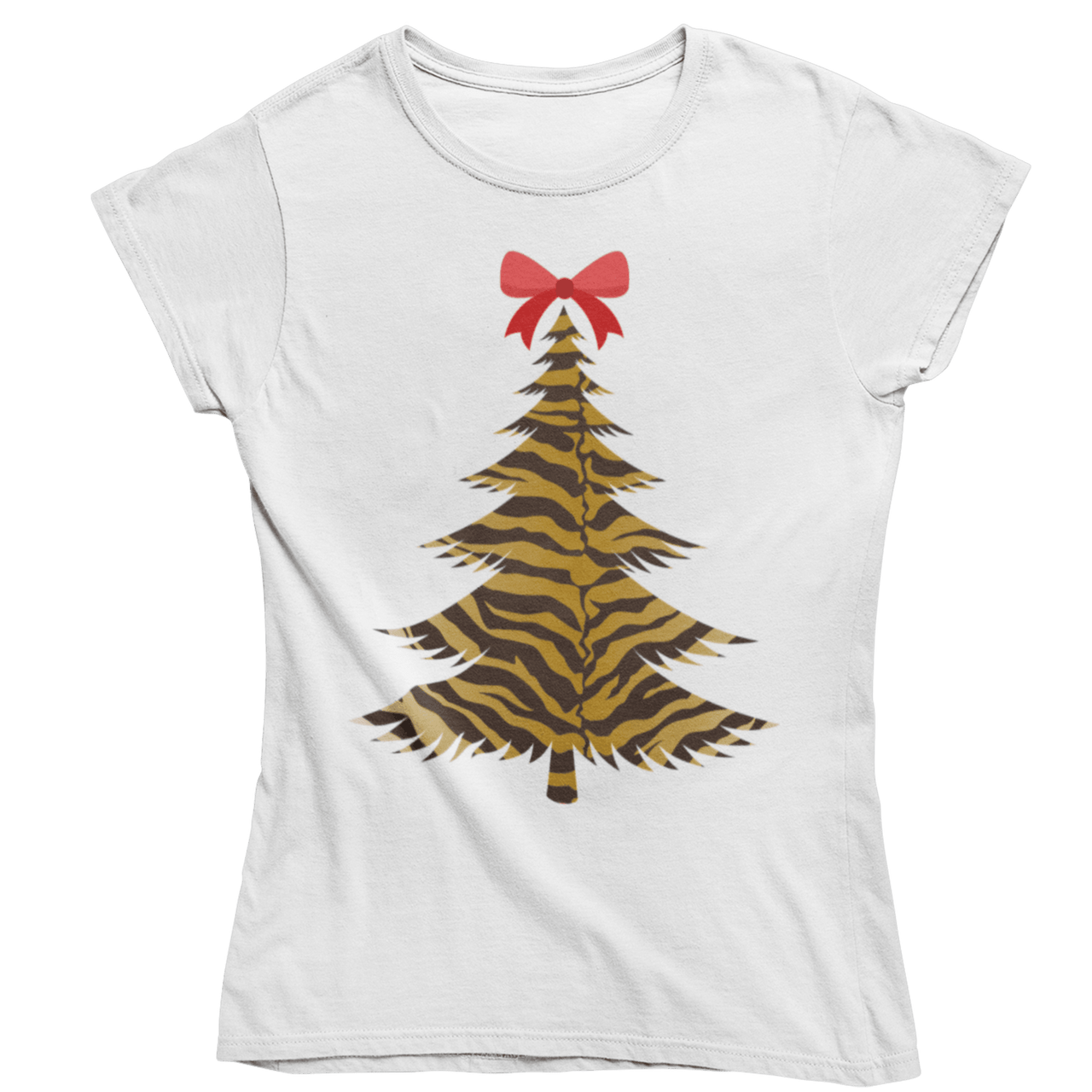 Christmas Tree Womens Style T-Shirt 8Ball