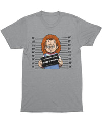 Thumbnail for Chucky Mugshot Horror Film Tribute Unisex T-Shirt 8Ball
