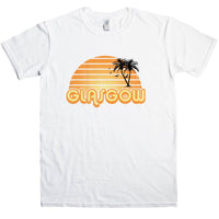 Thumbnail for City Sunset Glasgow Mens T-Shirt 8Ball