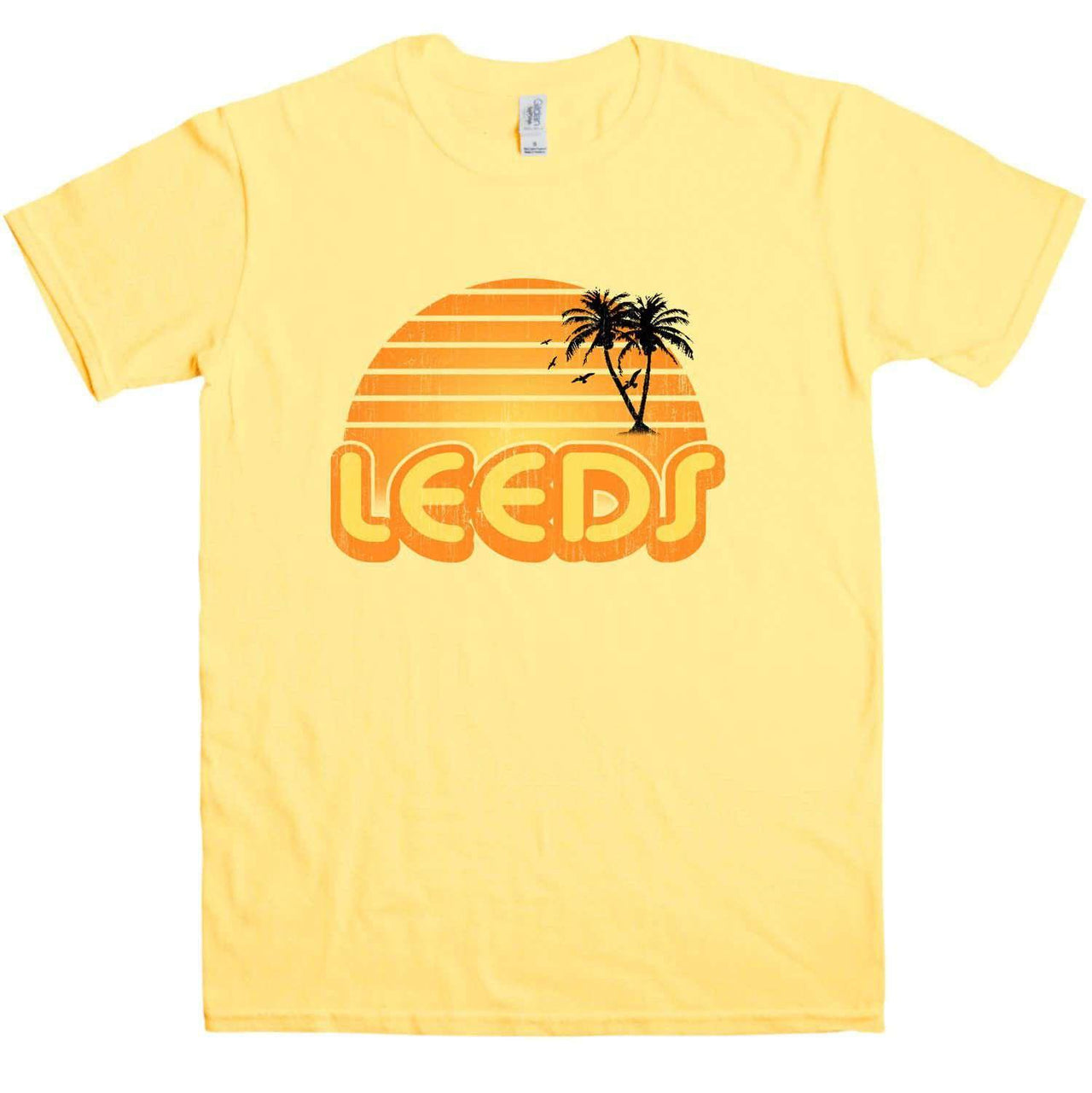City Sunset Leeds Unisex T-Shirt For Men And Women 8Ball