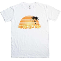 Thumbnail for City Sunset Manchester Graphic T-Shirt For Men 8Ball