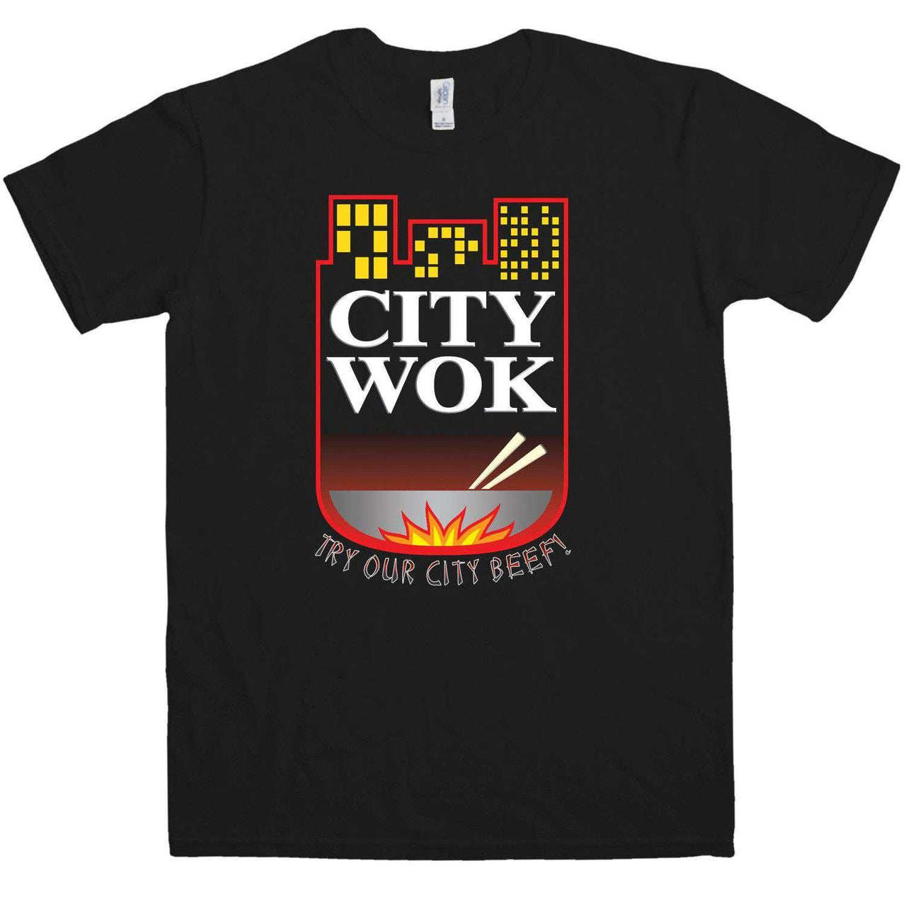 City Wok T-Shirt For Men 8Ball