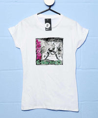 Thumbnail for Clash London Calling Cover Illustration Womens Fitted T-Shirt 8Ball