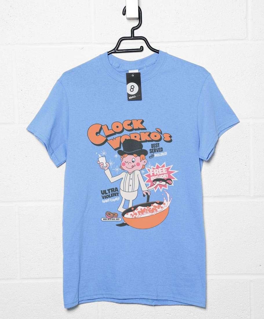 Clock Worko's Unisex T-Shirt For Men And Women, Inspired By A Clockwork Orange 8Ball