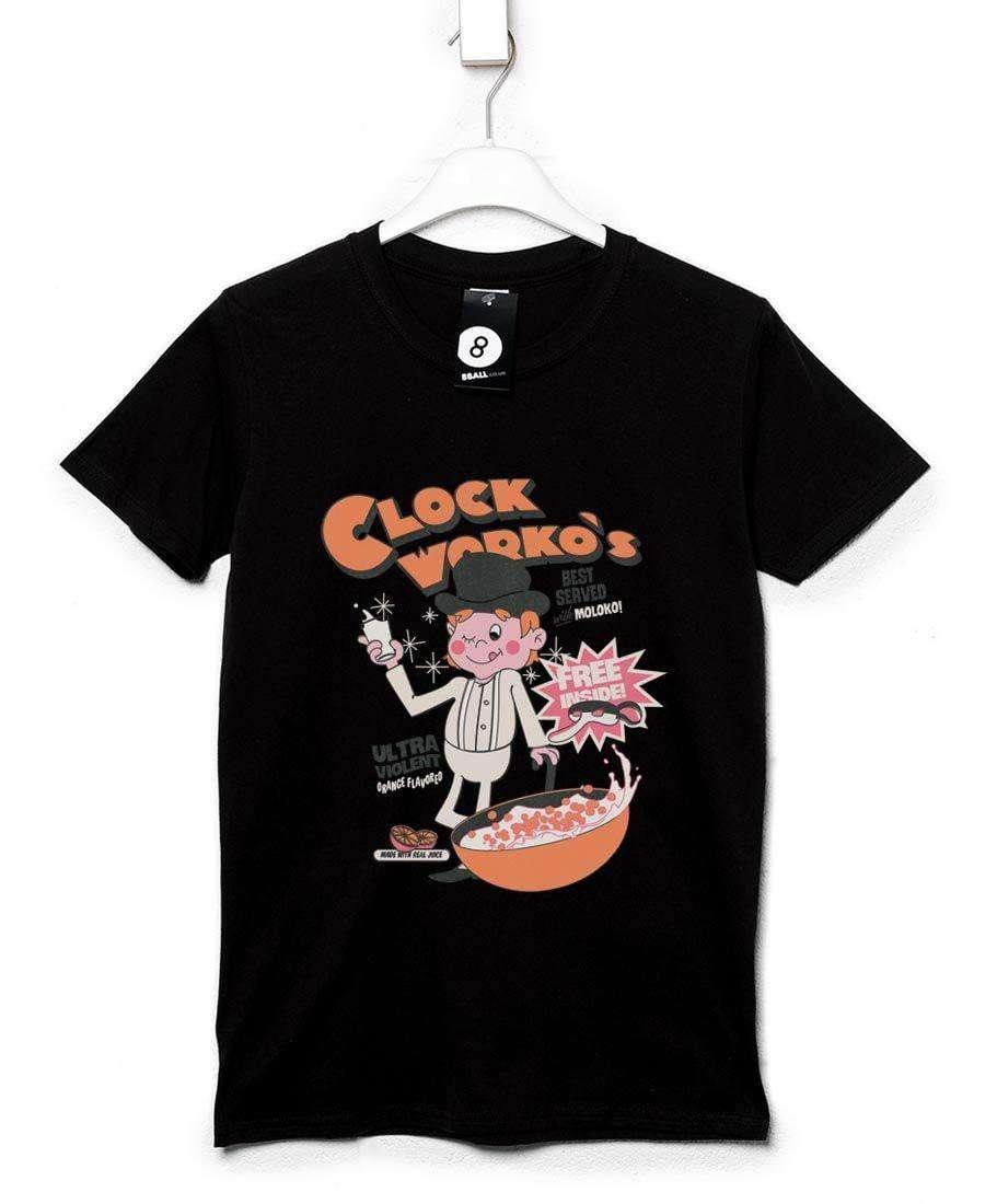 Clock Worko's Unisex T-Shirt For Men And Women, Inspired By A Clockwork Orange 8Ball