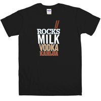 Thumbnail for Cocktail White Russian Mens Graphic T-Shirt 8Ball