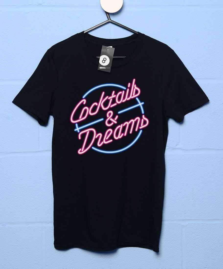 Cocktails And Dreams Logo T-Shirt For Men 8Ball