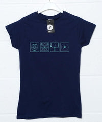 Thumbnail for Codename Stardust Fitted Womens T-Shirt 8Ball