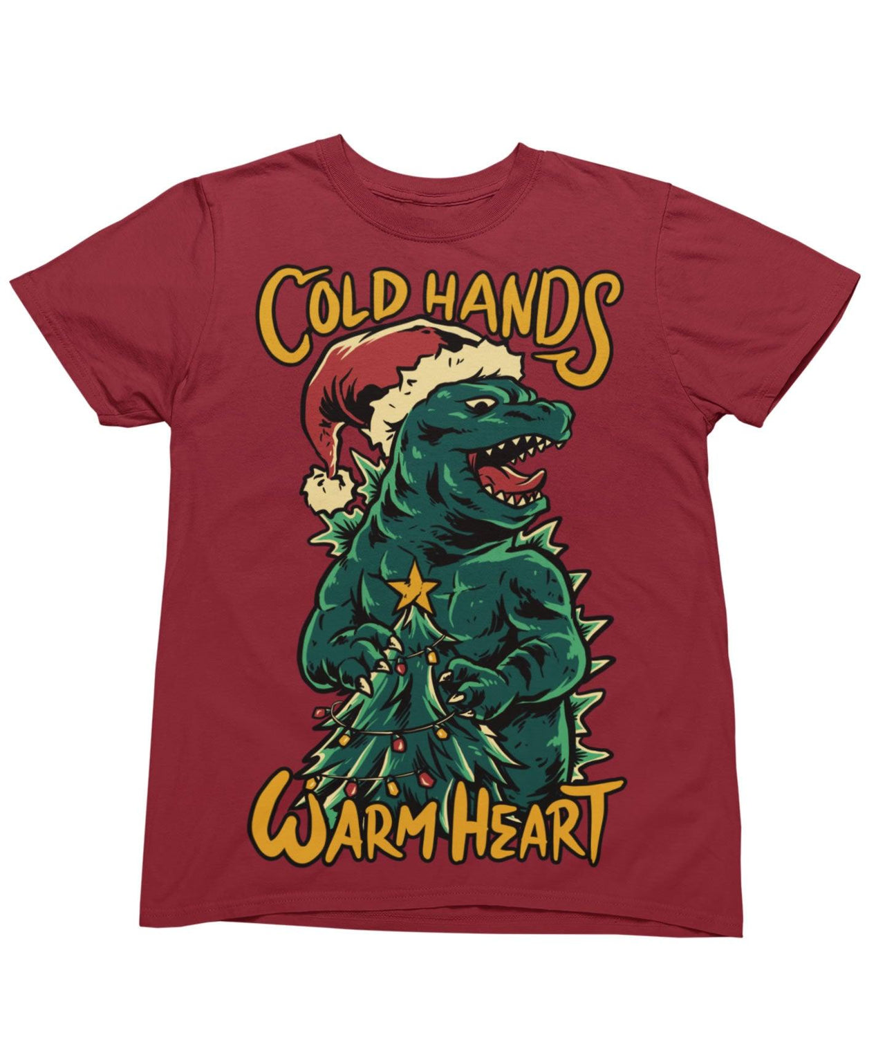 Cold Hands, Warm Heart Christmas Unisex Mens T-Shirt 8Ball