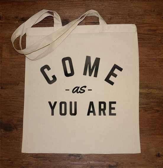 Come As You Are Tote Bag 8Ball