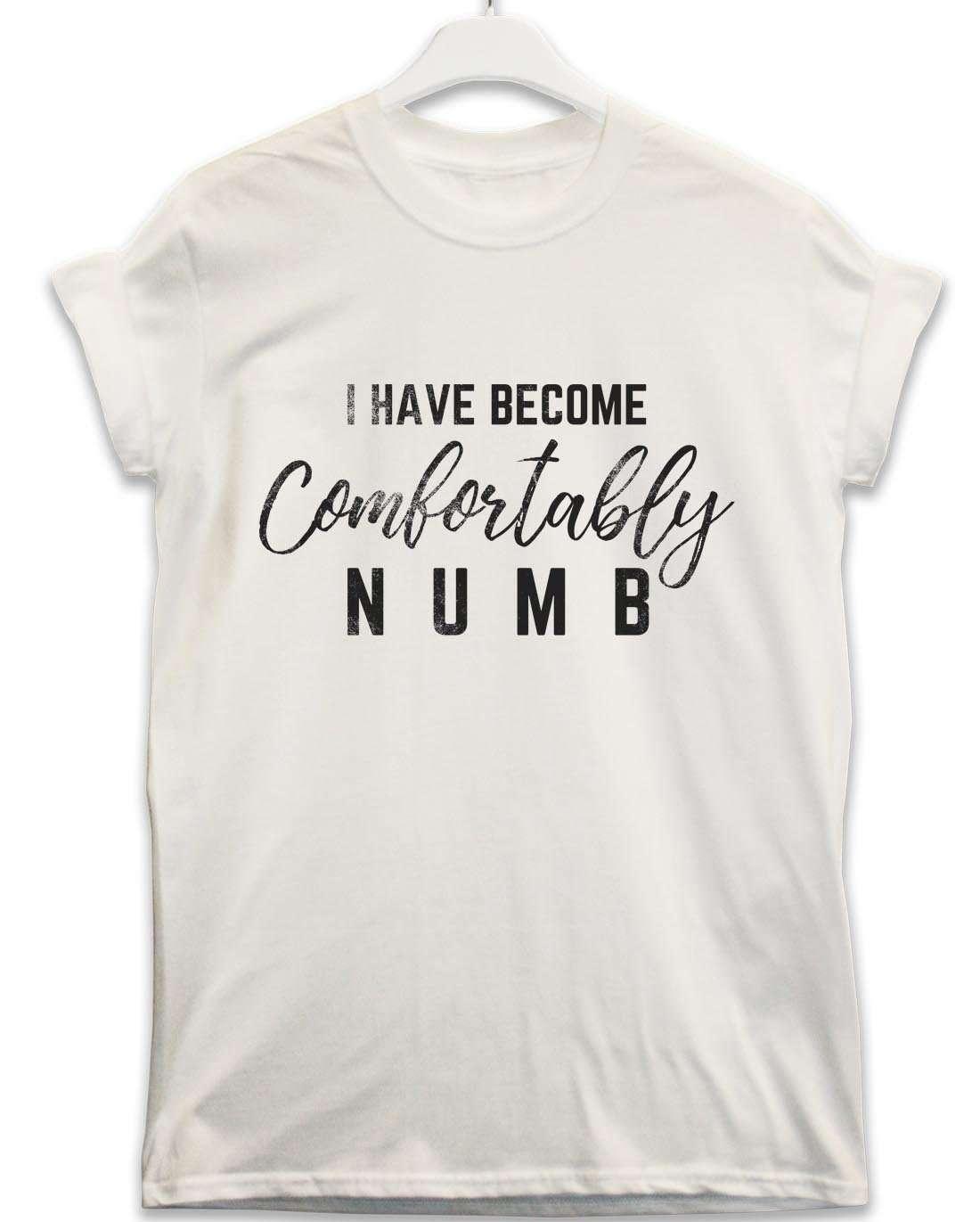 Comfortably Numb Lyric Quote Mens Graphic T-Shirt 8Ball