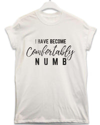 Thumbnail for Comfortably Numb Lyric Quote Mens Graphic T-Shirt 8Ball