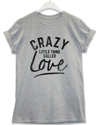 Thumbnail for Crazy Little Thing Lyric Quote Mens T-Shirt 8Ball