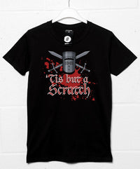 Thumbnail for Crossed Swords Black Knight Scratch T-Shirt For Men 8Ball
