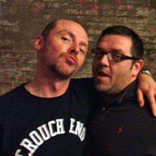 Crouch End Mens Graphic T-Shirt As Worn By Simon Pegg 8Ball